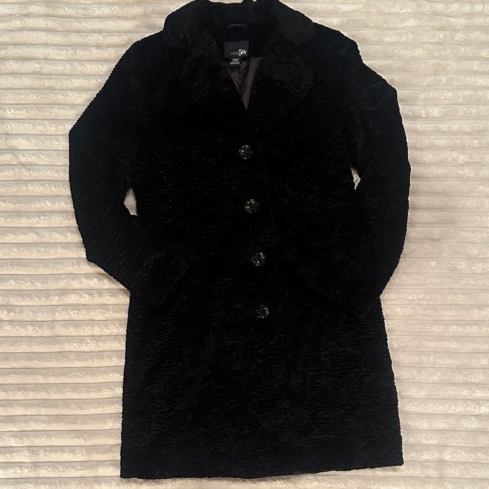 East 5th Black Teddy Jacket